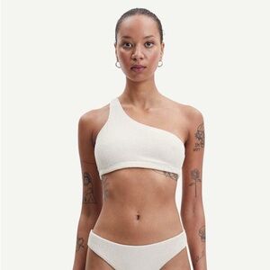SAMSØE SAMSØE Erin Bikini Top Size S Creme Summer Spring Vacation Bridal Resort